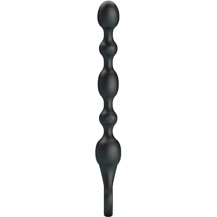 Van Anal Balls 10 Vibrations Rechargeable — Black