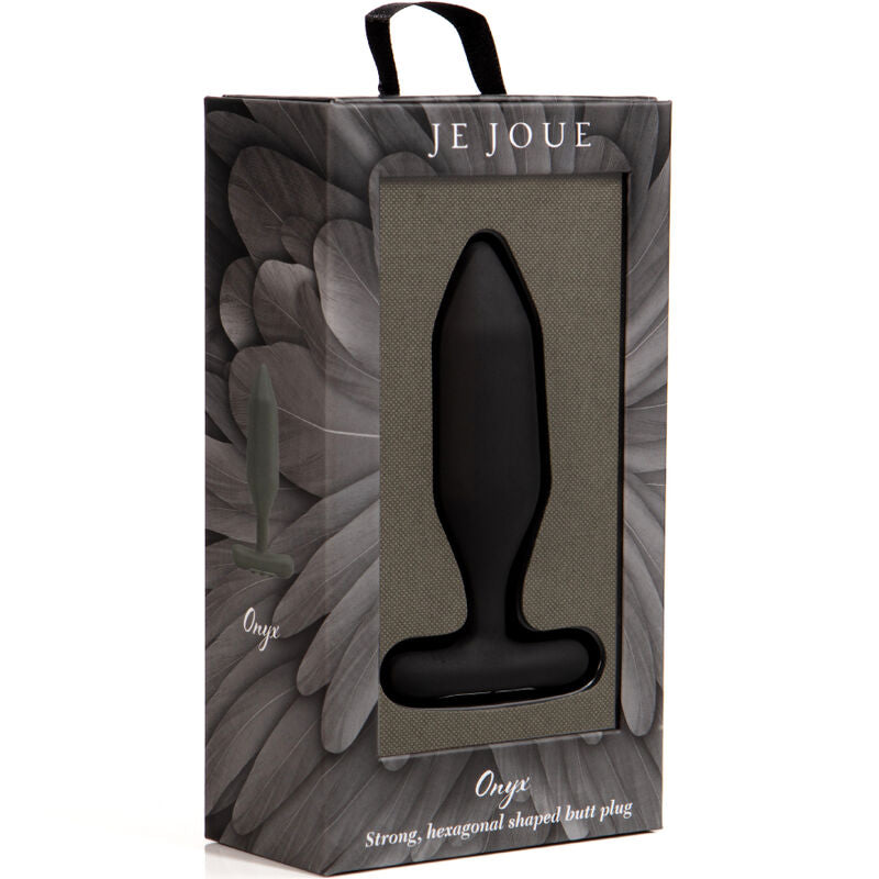 Je Joue Onyx Anal Plug Vibrator Black — Black