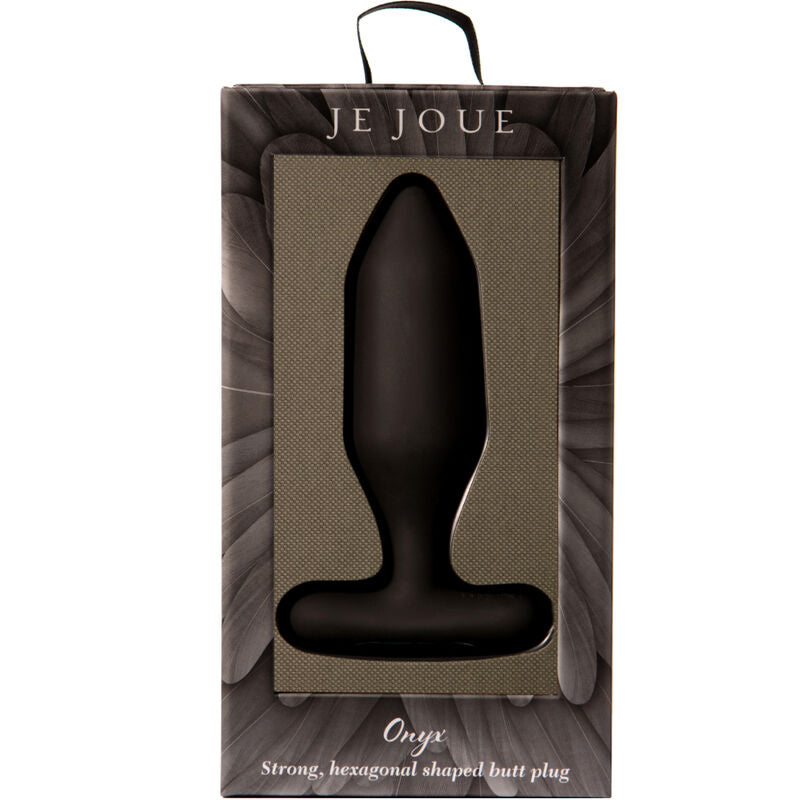 Je Joue Onyx Anal Plug Vibrator Black — Black