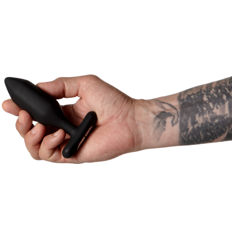 Je Joue Onyx Anal Plug Vibrator Black — Black