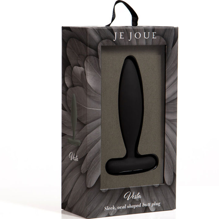 Je Joue Vesta Anal Plug Vibrator Black — Black