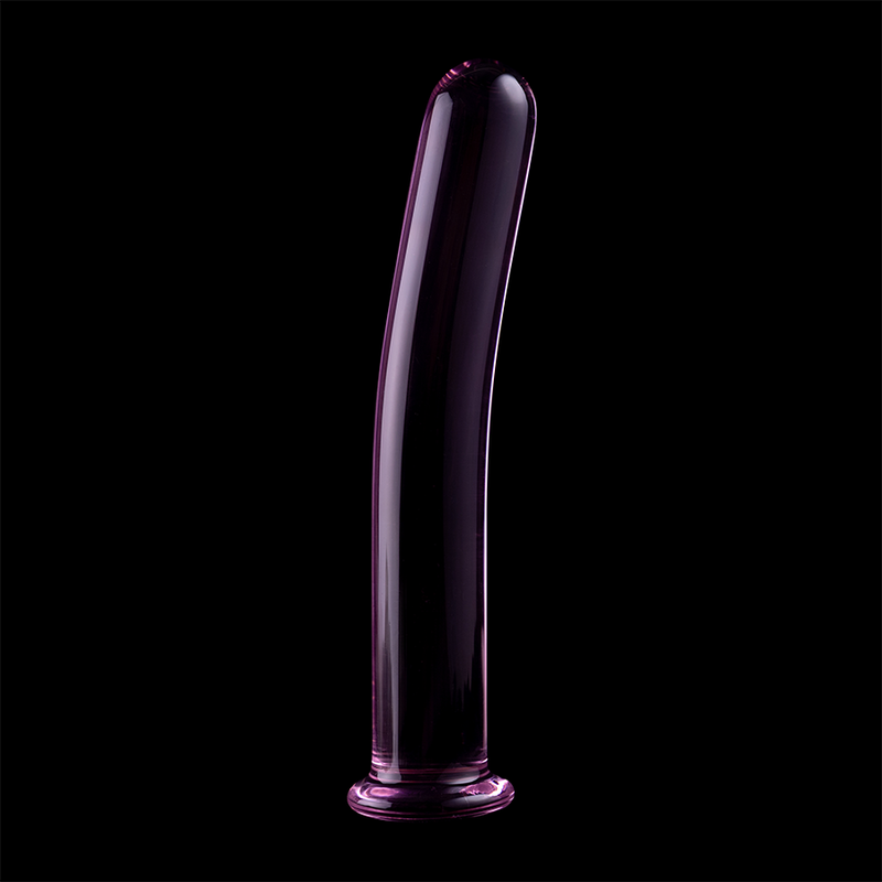 Nebula Series By Ibiza Model 9 Dildo Borosilicate Glass — Clear glass