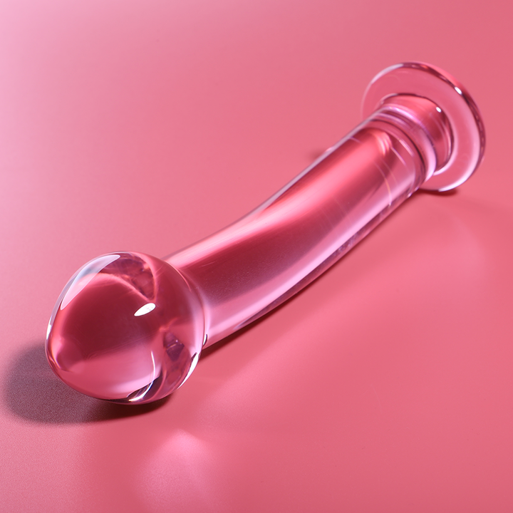 Nebula Series By Ibiza Model 11 Dildo Borosilicate Glass — Clear glass