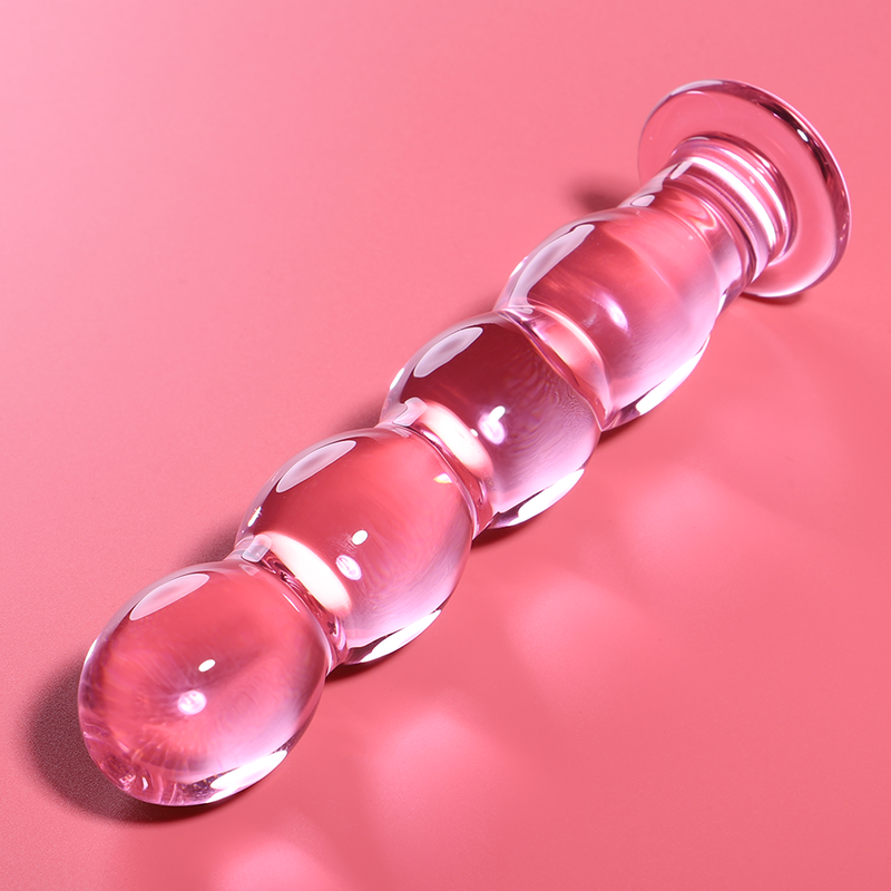 Nebula Series By Ibiza Model 10 Dildo Borosilicate Glass — Clear glass