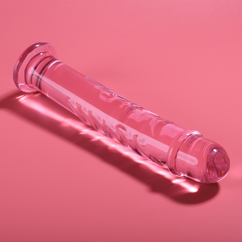 Nebula Series By Ibiza Model 16 Dildo Borosilicate Glass — Clear glass