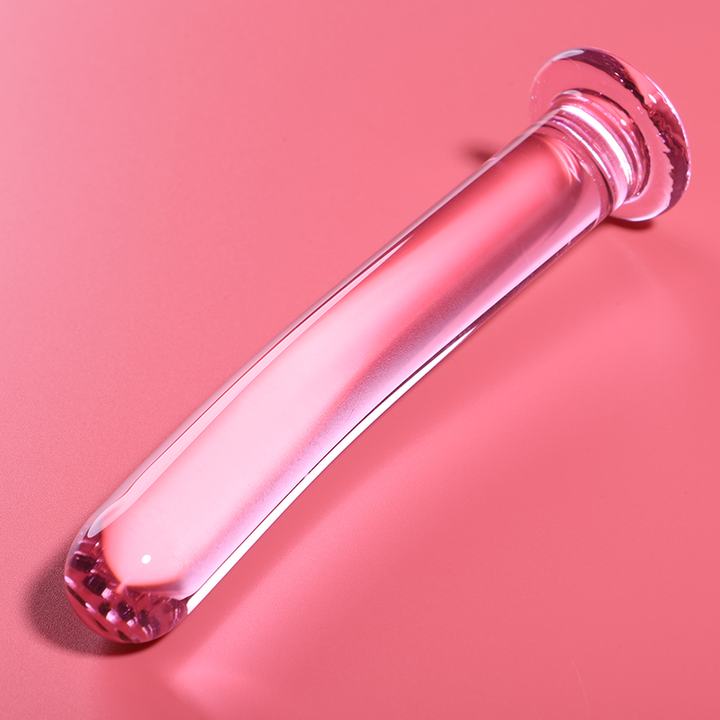 Nebula Series By Ibiza Model 17 Dildo Borosilicate Glass — Clear glass