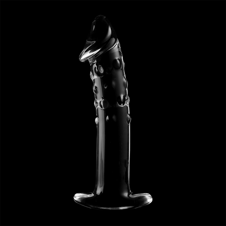Nebula Series By Ibiza Model 19 Dildo Borosilicate Glass — Clear glass