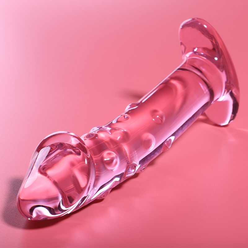 Nebula Series By Ibiza Model 19 Dildo Borosilicate Glass — Clear glass