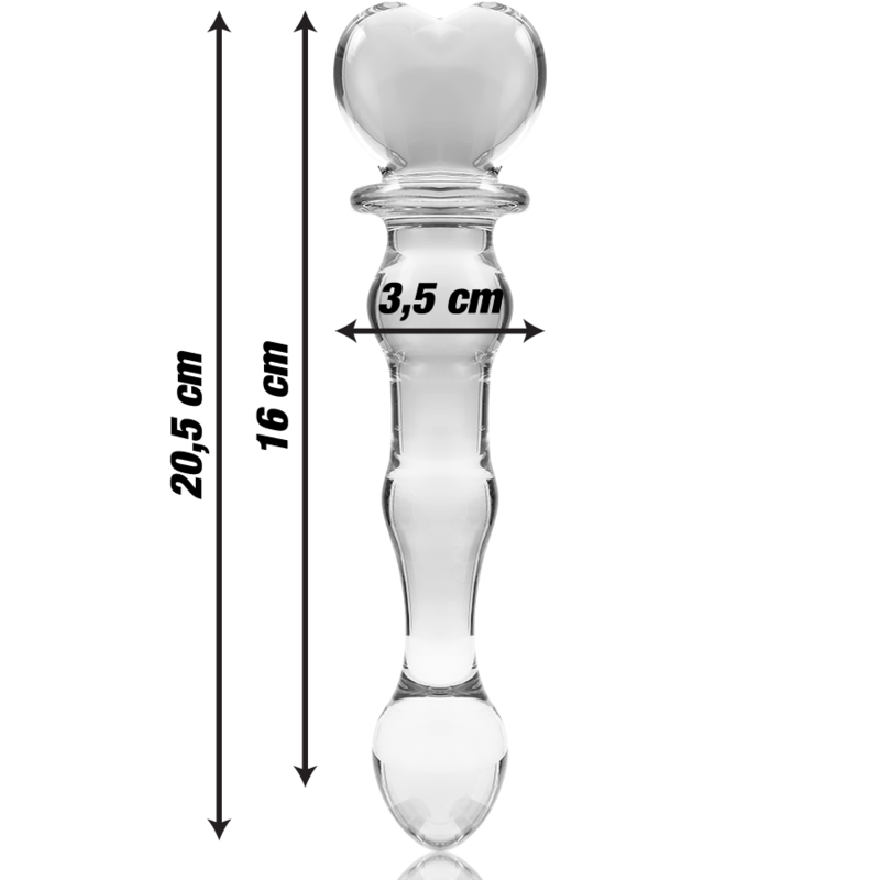 Nebula Series By Ibiza Model 21 glass dildo