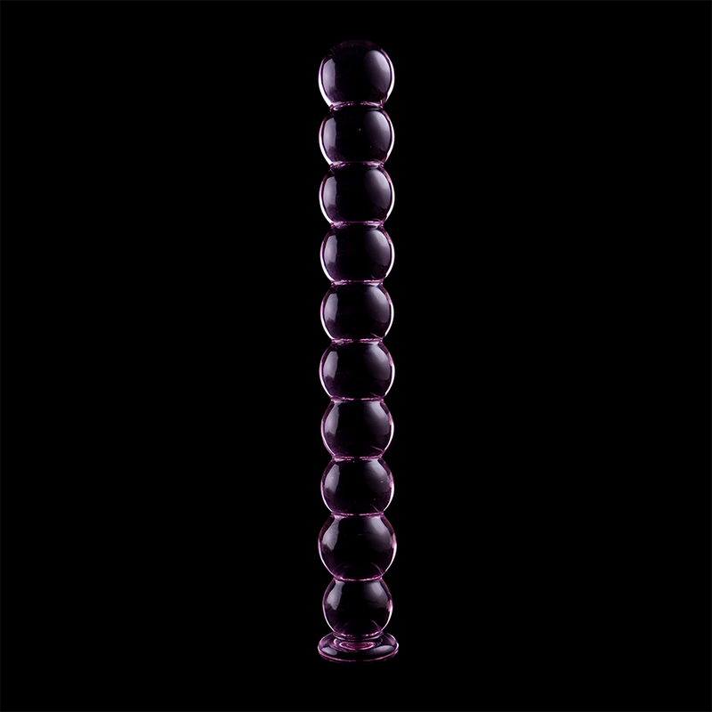 Nebula Series By Ibiza Model 22 Dildo Borosilicate Glass — Clear glass