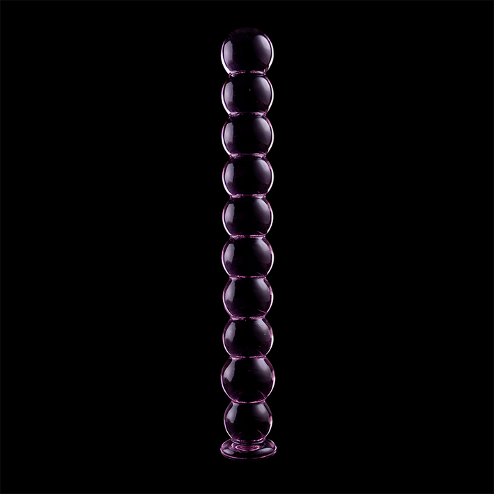 Nebula Series By Ibiza Model 22 Dildo Borosilicate Glass — Clear glass