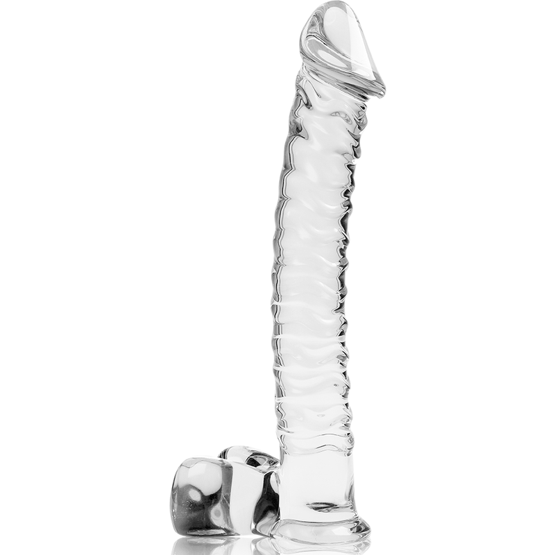 Nebula Series by Ibiza Model 23 borosilicate glass dildo