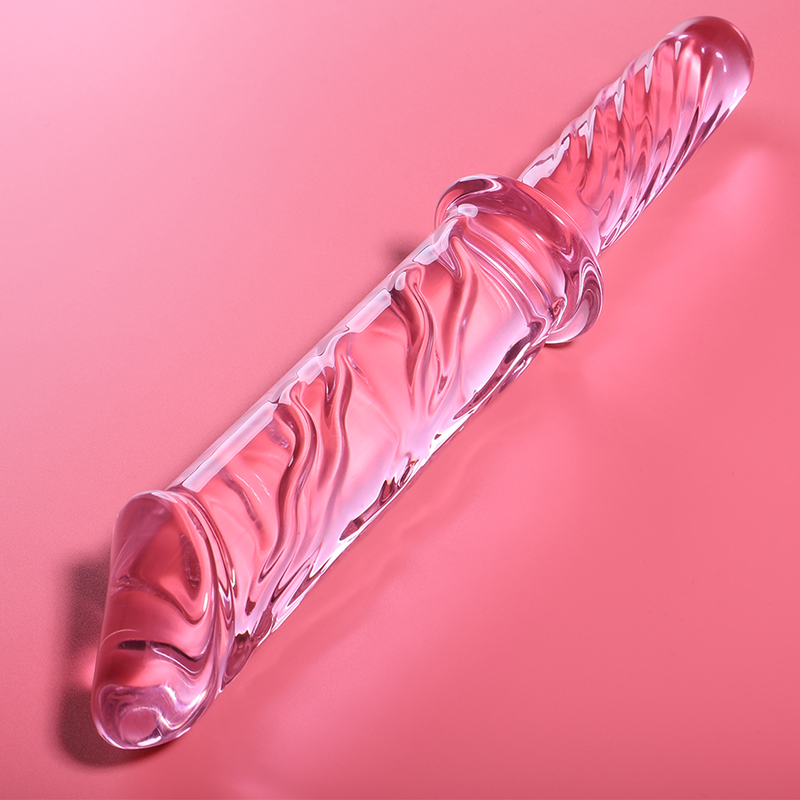 Nebula Series By Ibiza Model 24 Dildo Borosilicate Glass — Clear glass