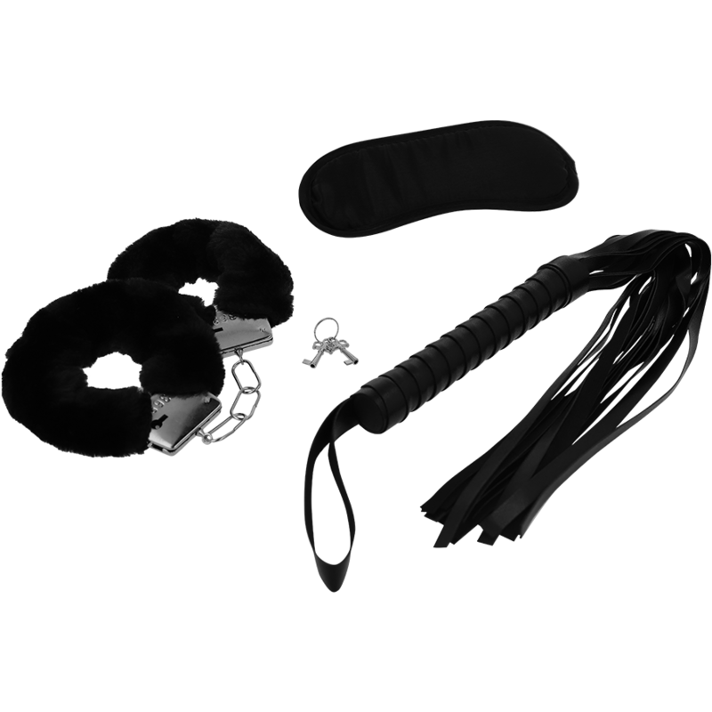 Intense Fetish - Erotic Playset 1 With Handcuffs, Blind Mask