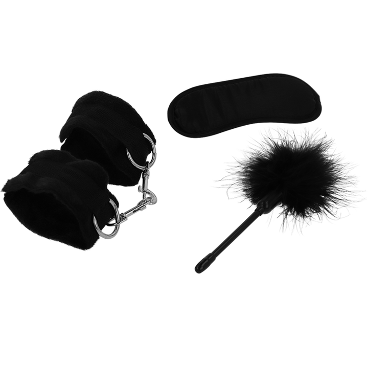 Intense Fetish - Erotic Playset 2 With Handcuffs, Blind Mask