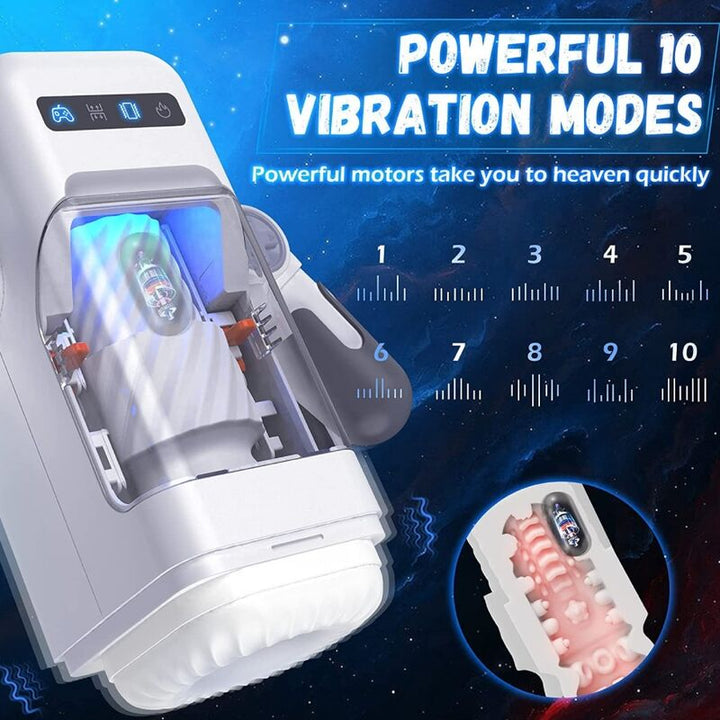 Game Cup Thrusting - Vibration Masturbator With Heating