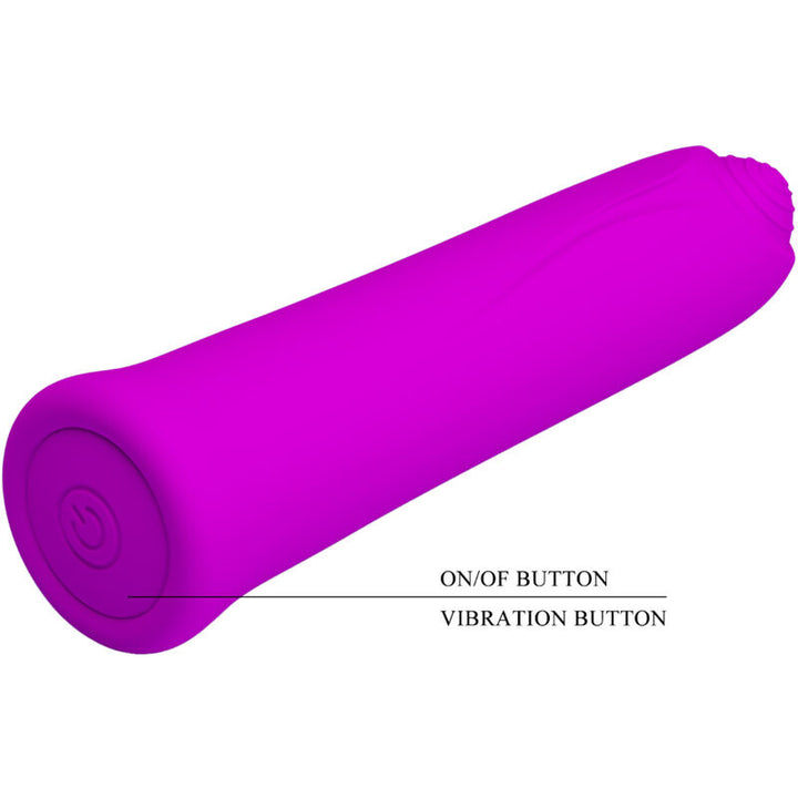 Pretty Love Curtis - Mini Super Power Vibrator 12 Violet