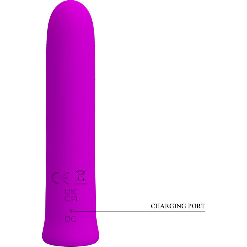Pretty Love Curtis - Mini Super Power Vibrator 12 Violet