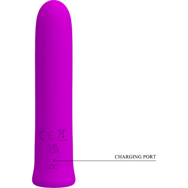 Pretty Love Curtis - Mini Super Power Vibrator 12 Violet