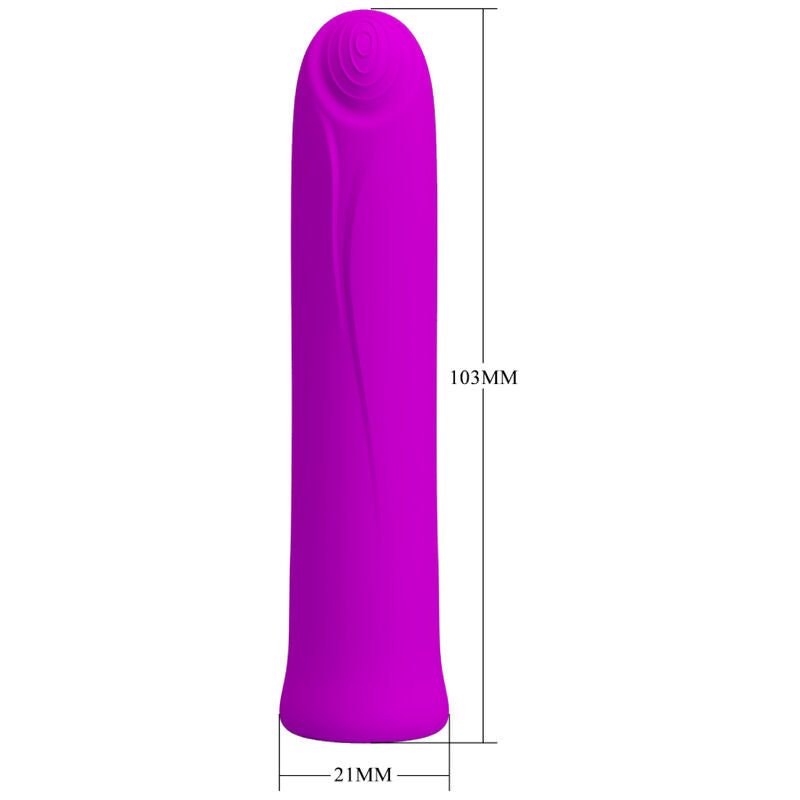 Pretty Love Curtis - Mini Super Power Vibrator 12 Violet