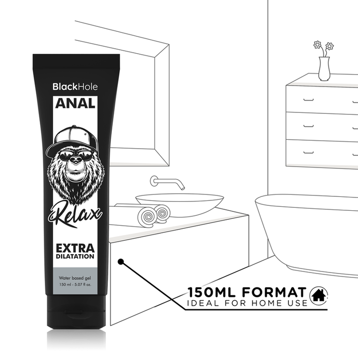 Black Hole - Water Base Gel Anal Dilation 150 ML