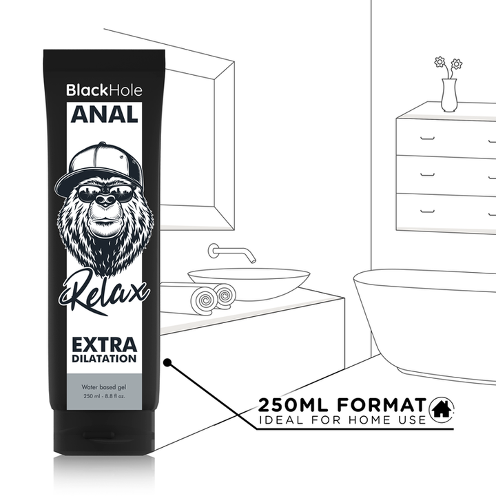 Black Hole - Water Base Gel Anal Dilation 250 ML