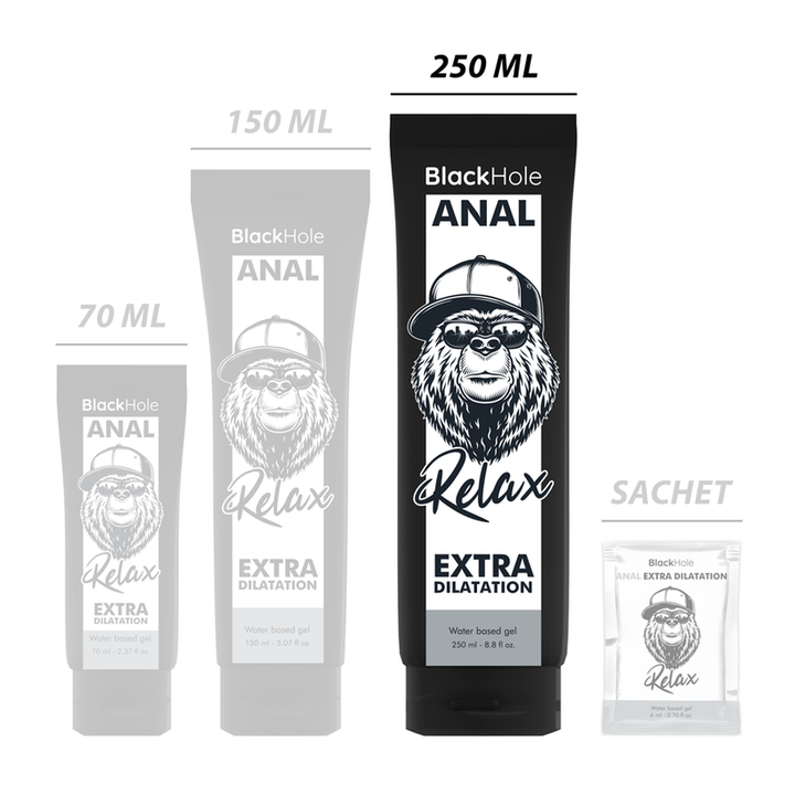 Black Hole - Water Base Gel Anal Dilation 250 ML