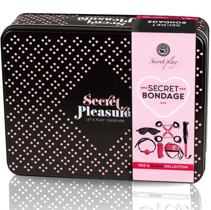 Secretplay BDSM Set - 6 Pcs Red Collection