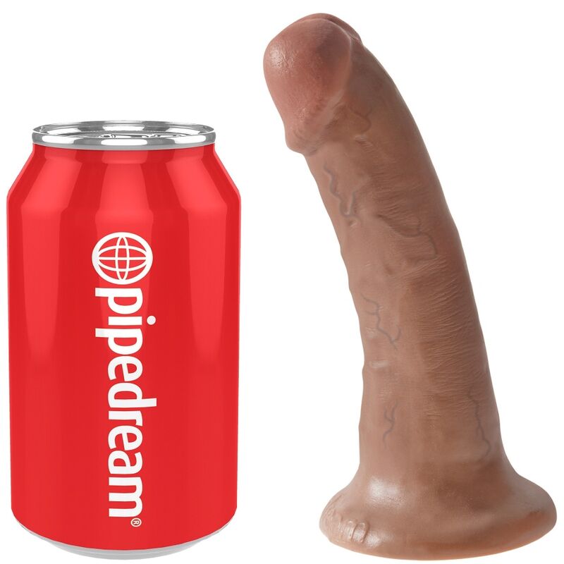 King Cock Realistic Penis 15 CM Caramel — Skin