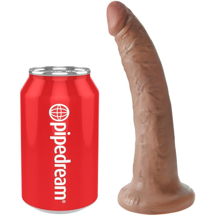 King Cock Realistic Penis 17.5 CM Caramel — Skin