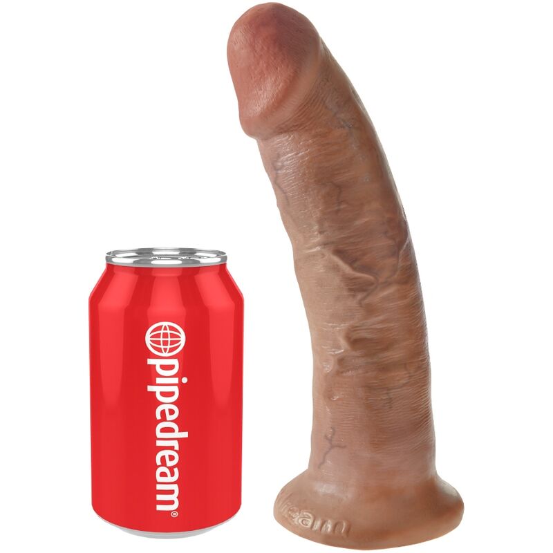 King Cock Realistic Penis 21.7 CM Caramel — Skin