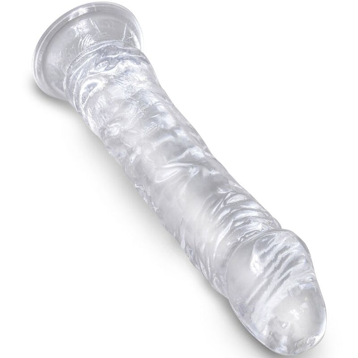 King Cock Clear Realistic Penis 19.7 CM Transparent — Clear