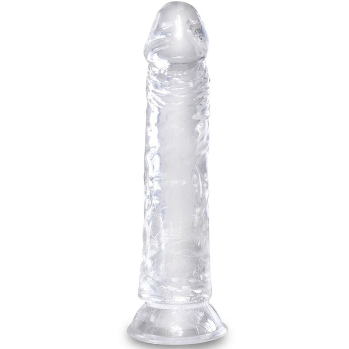 King Cock Clear Realistic Penis 19.7 CM Transparent — Clear