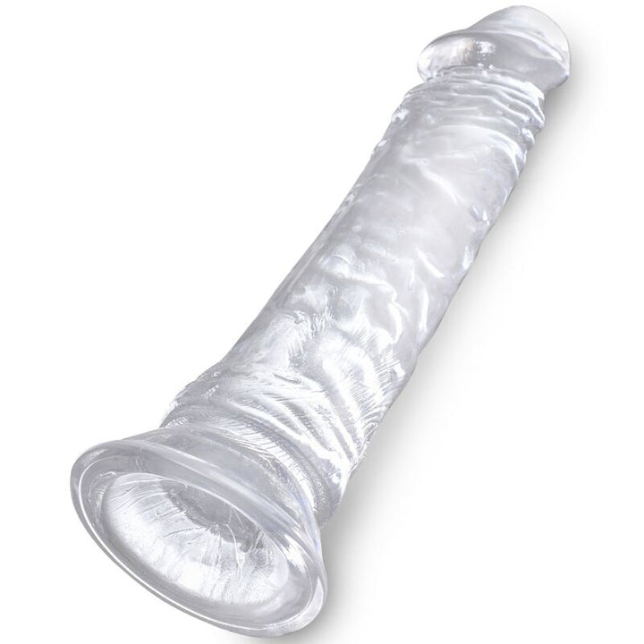 King Cock Clear Realistic Penis 19.7 CM Transparent — Clear