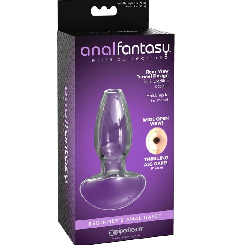 Anal Gaper Dilator For Beginners — Crystal
