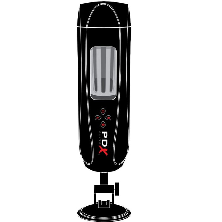 Pdx Elite - Stroker Ultimate Milker 2 Rotating &amp; Vibrator