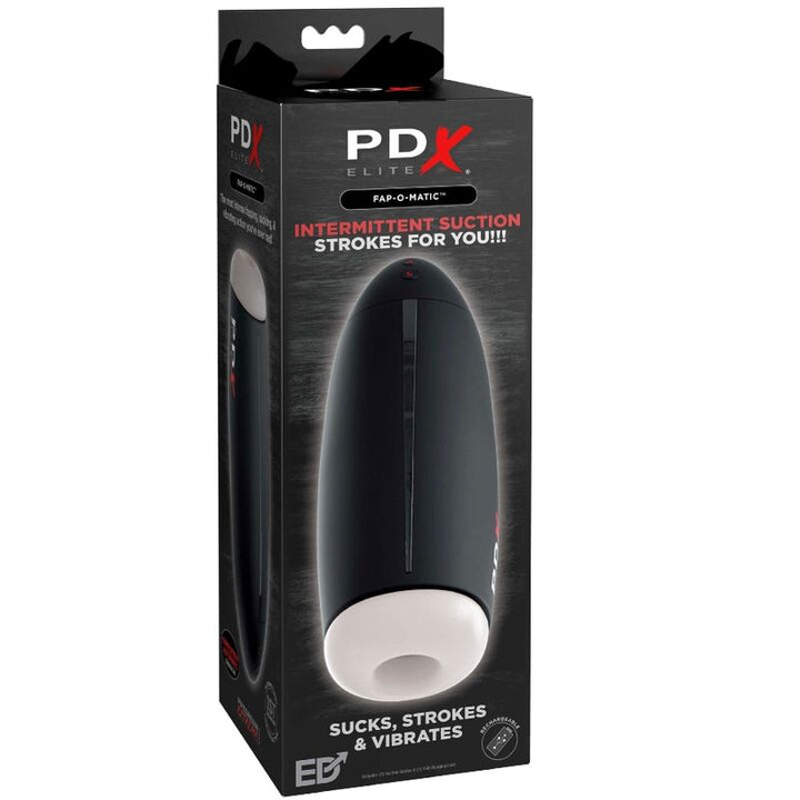 Pdx Elite - Stroker Fap-O-Matic Sucker &amp; Vibrator Masturbator