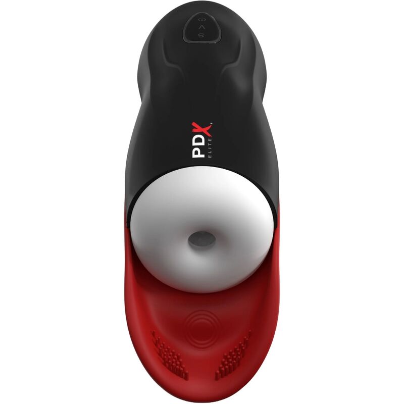 PDX Elite stroker Fap-O-Matic Pro with testicle base
