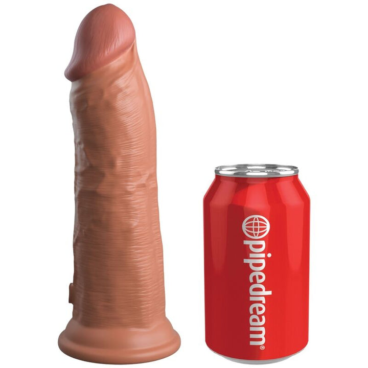 King Cock Elite Realistic Silicone Dildo 20.3 CM Caramel — Skin