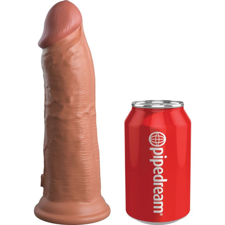 King Cock Elite Realistic Dildo Vibrating &amp; Silicone 20.3 CM — Skin