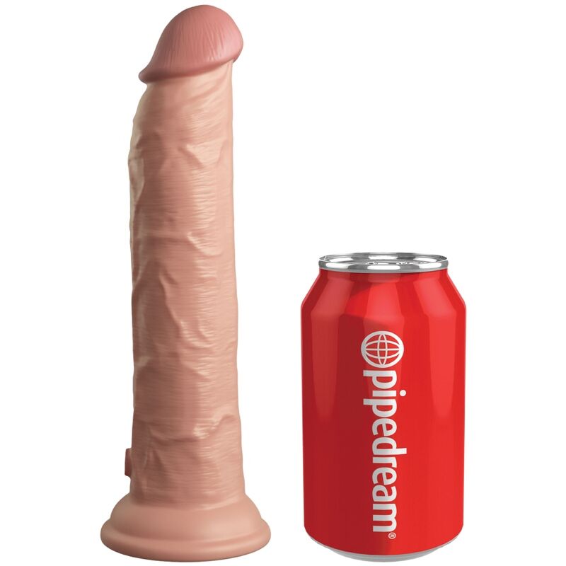 King Cock - Elite Realistic Dildo Vibrator & Silicone Remote