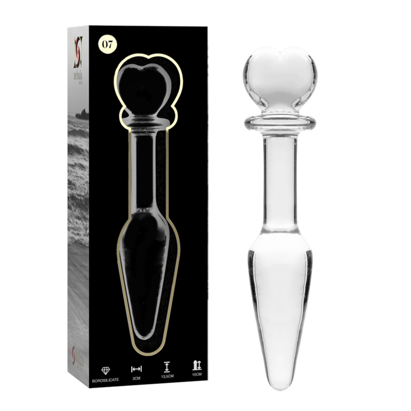 Nebula Series By Ibiza - Model 7 Anal Plug Borosilicate Glass
