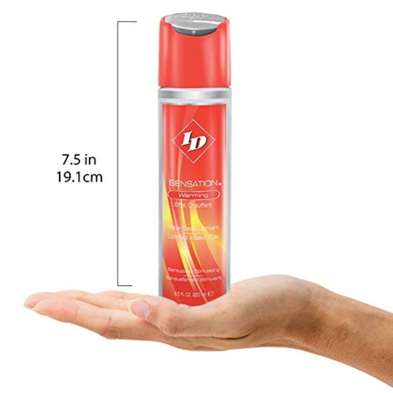 Id Sensation - Water Based Lubricant With Heat Effect 250 ML