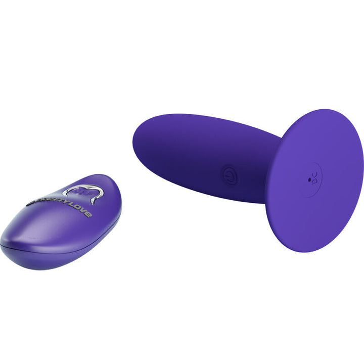 Youth Plug Anal Vibrator Remote Control Violet — Purple