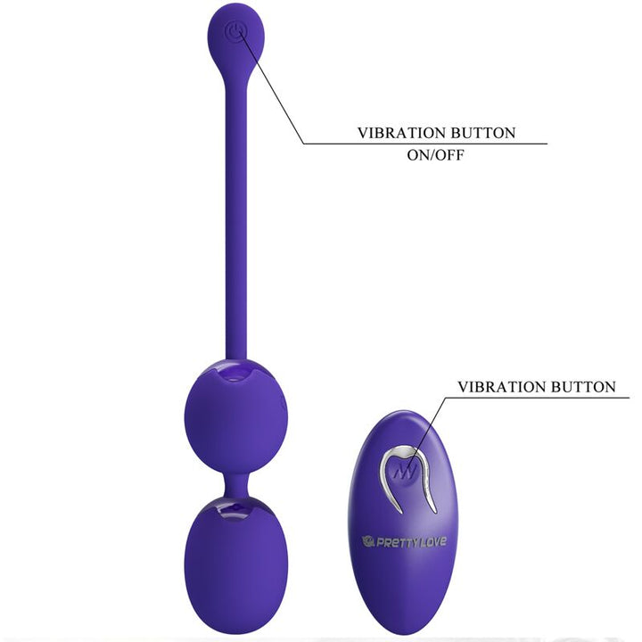 PRETTY LOVE - WILLIE YOUTH REMOTE CONTROL BALLS &amp; VIOLET VIBRATION
