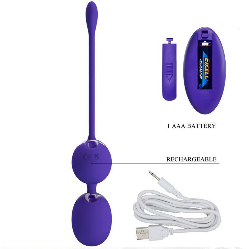 PRETTY LOVE - WILLIE YOUTH REMOTE CONTROL BALLS &amp; VIOLET VIBRATION