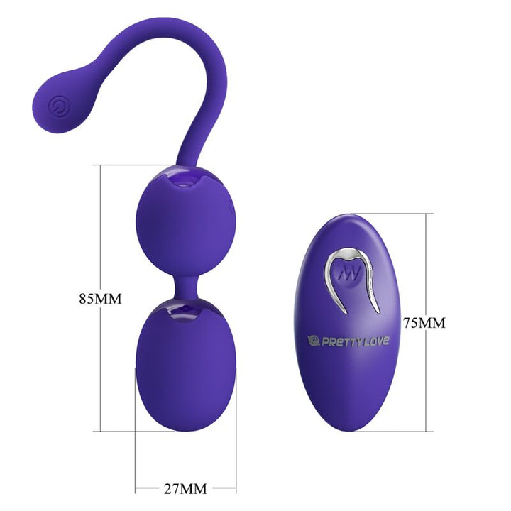 PRETTY LOVE - WILLIE YOUTH REMOTE CONTROL BALLS &amp; VIOLET VIBRATION