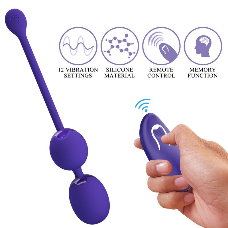 PRETTY LOVE - WILLIE YOUTH REMOTE CONTROL BALLS &amp; VIOLET VIBRATION