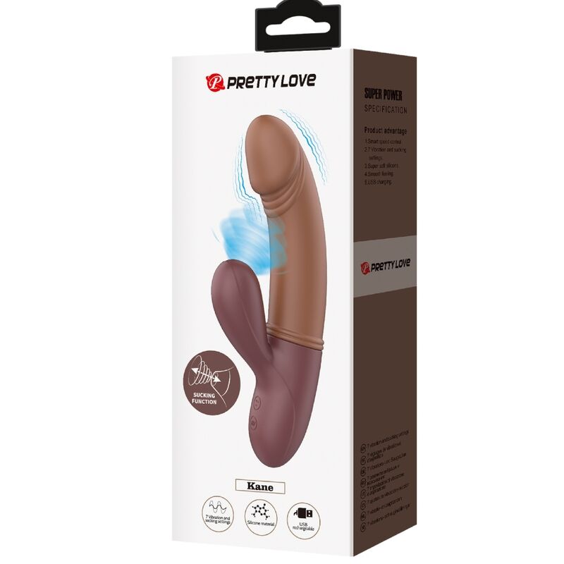PRETTY LOVE - KANE VIBRATING G-SPOT &amp; SUCKER