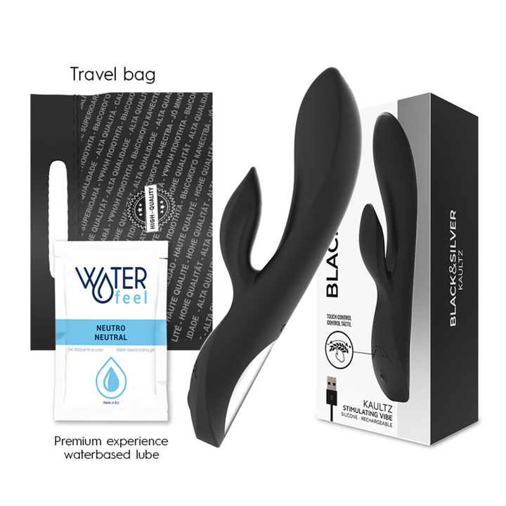 BLACK&amp;SILVER - Kaultz Touch Control Vibrator